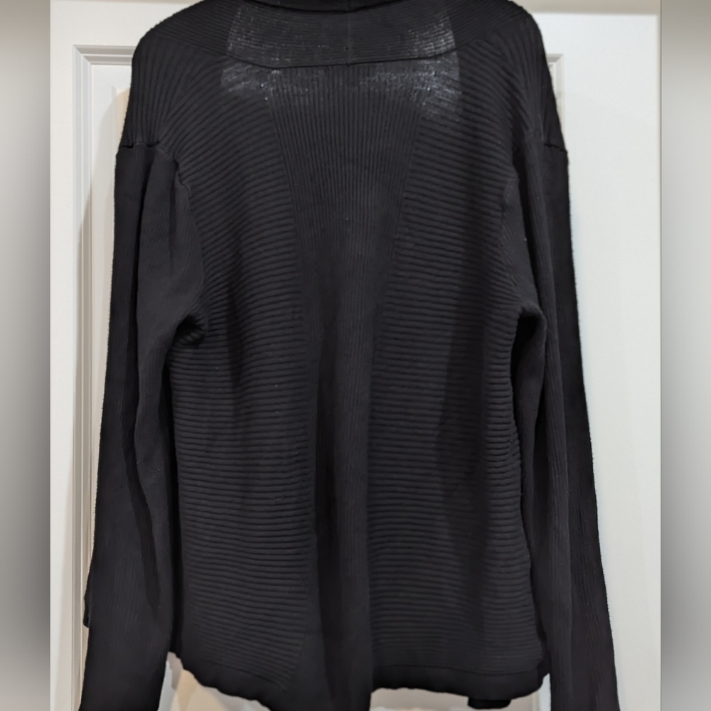 89 & Madison Black Cardigan Sweater - Picture 3 of 4
